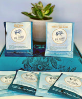 SINGLE SERVE INSTANT KONA & HAWAIIAN COFFEES, JUST + WATER