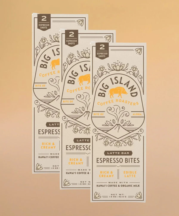 LATTE ESPRESSO BITES | HAWAIIAN COFFEE & ORGANIC CREAM