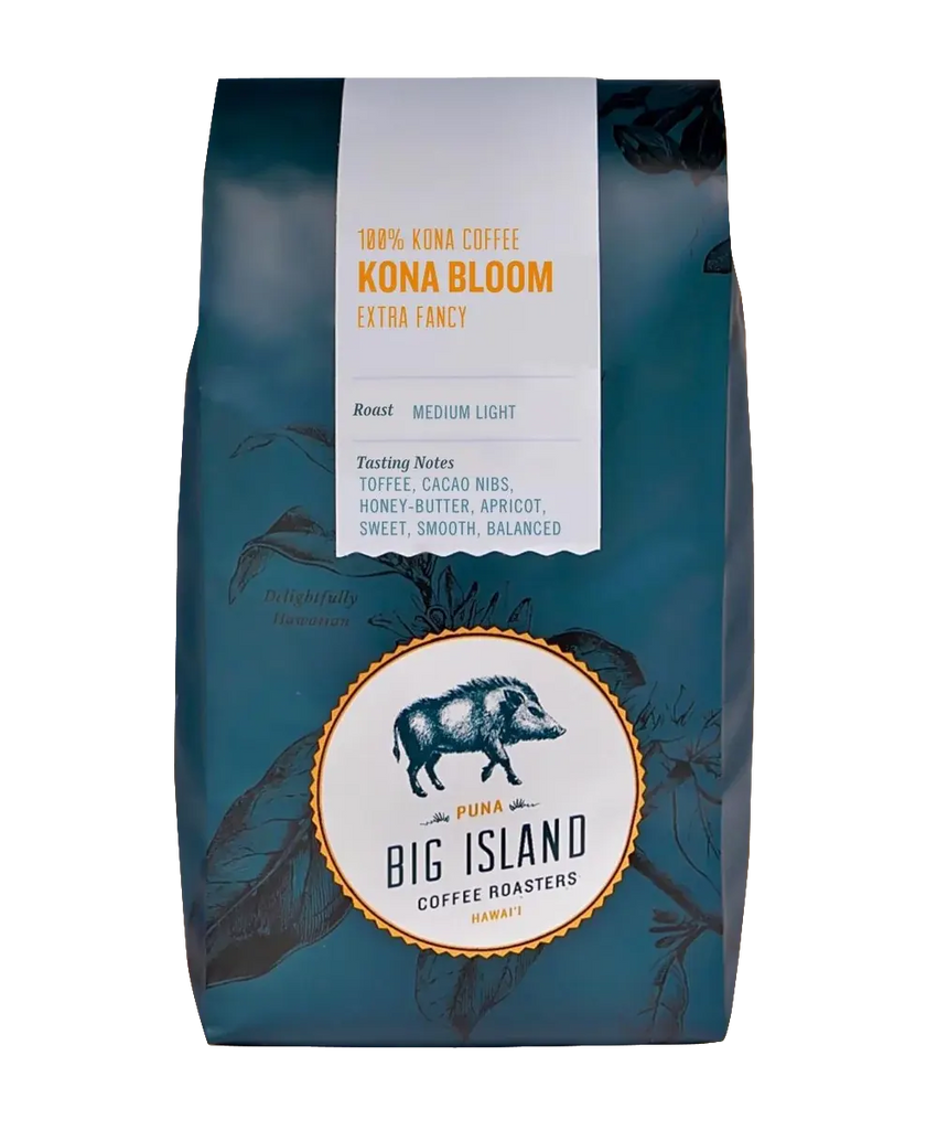 KONA BLOOM | MEDIUM ROAST KONA COFFEE | Big Island Coffee
